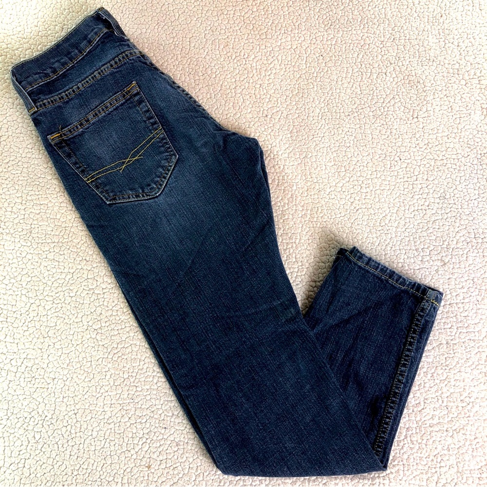 Levi Strauss Men's S47 Regular Taper Jeans W28 L30 Dark Wash | Signature Comfort